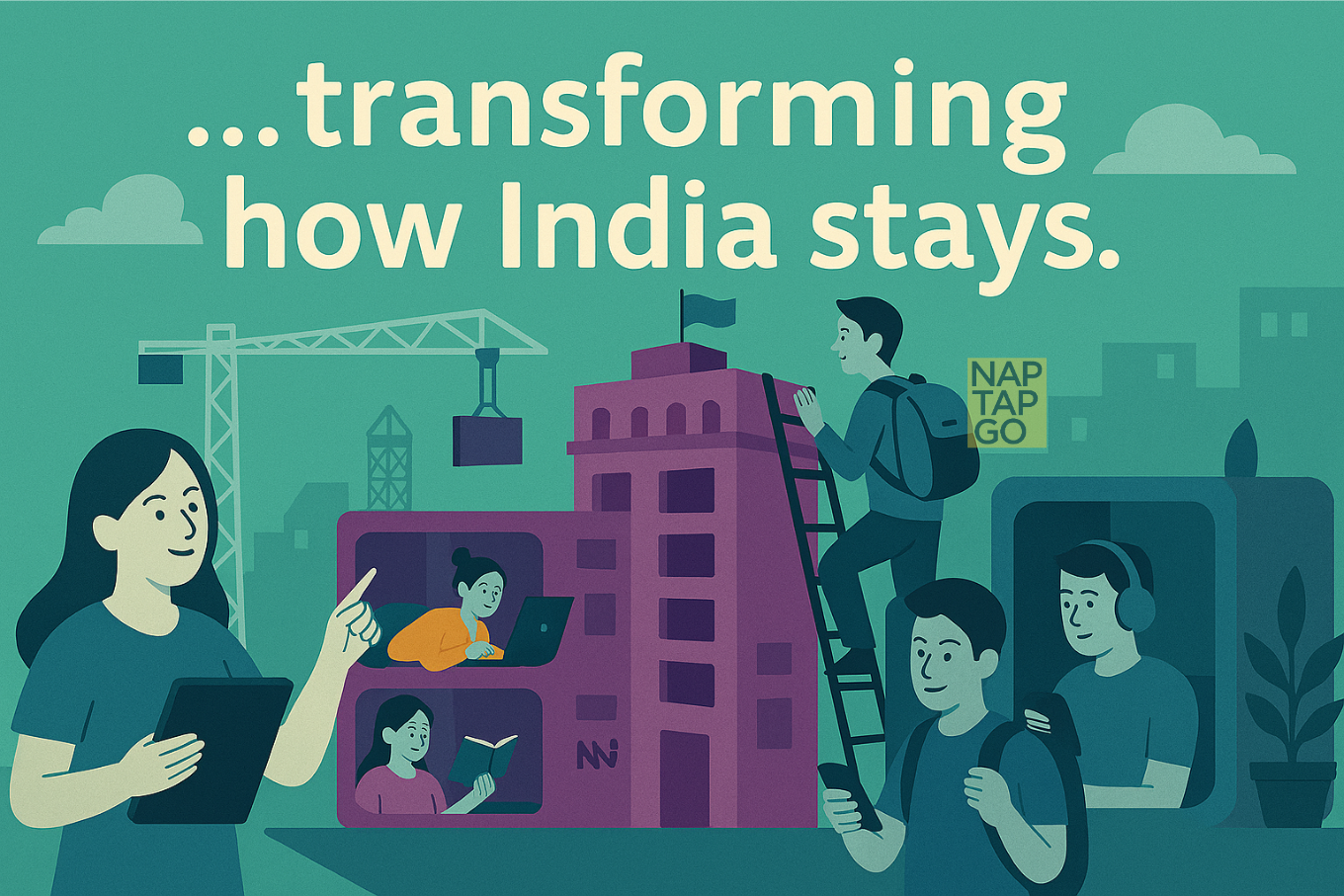How Naptapgo Is Building India’s Largest Pod-Hotel | Affordable Luxury Travel