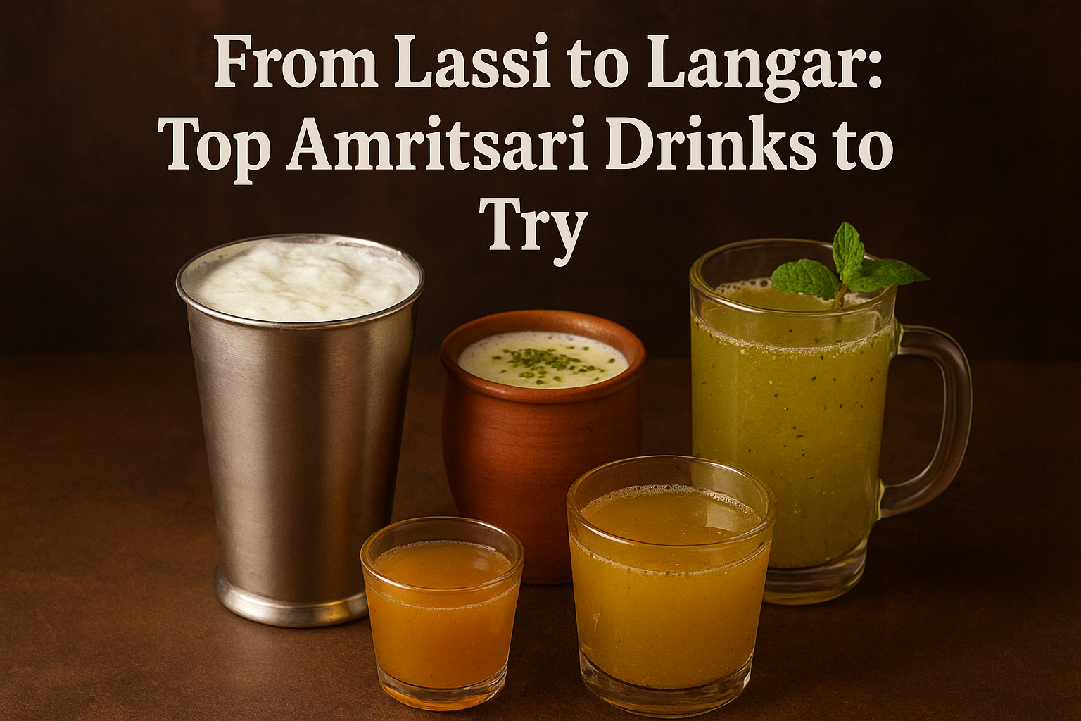 From Lassi to Langar: Top Amritsari Drinks to Try