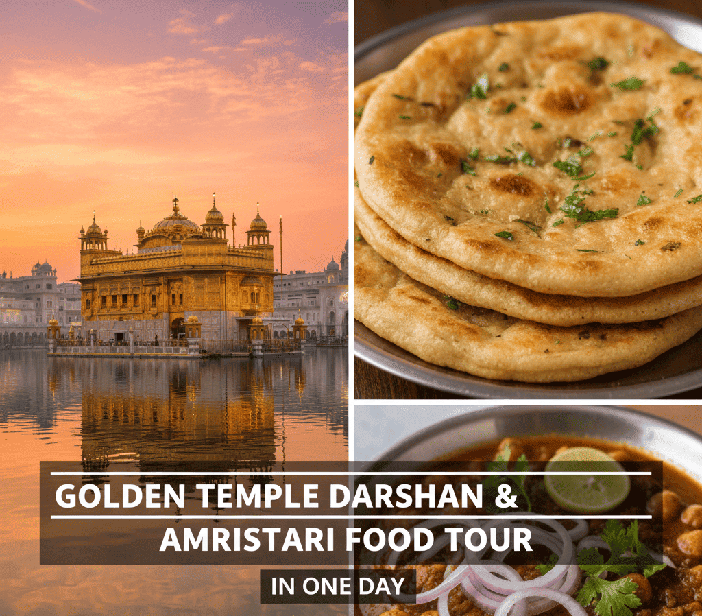 Golden Temple Darshan & Amritsari Food Tour in One Day