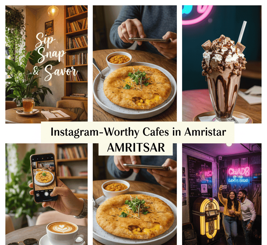 Instagram-Worthy Cafes in Amritsar: A Traveler’s Guide