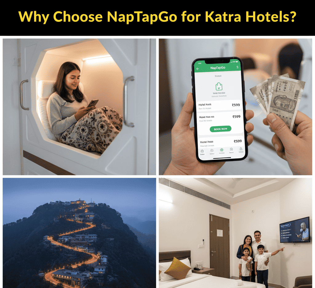 Convenient Katra Hotels Near Vaishno Devi with NapTapGo
