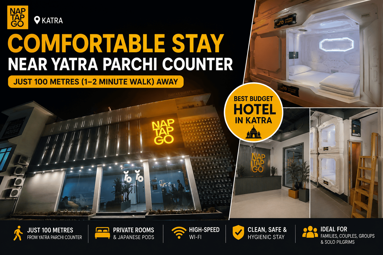  Amarnath Yatra to Vaishno Devi: Best Budget Hotel in Katra