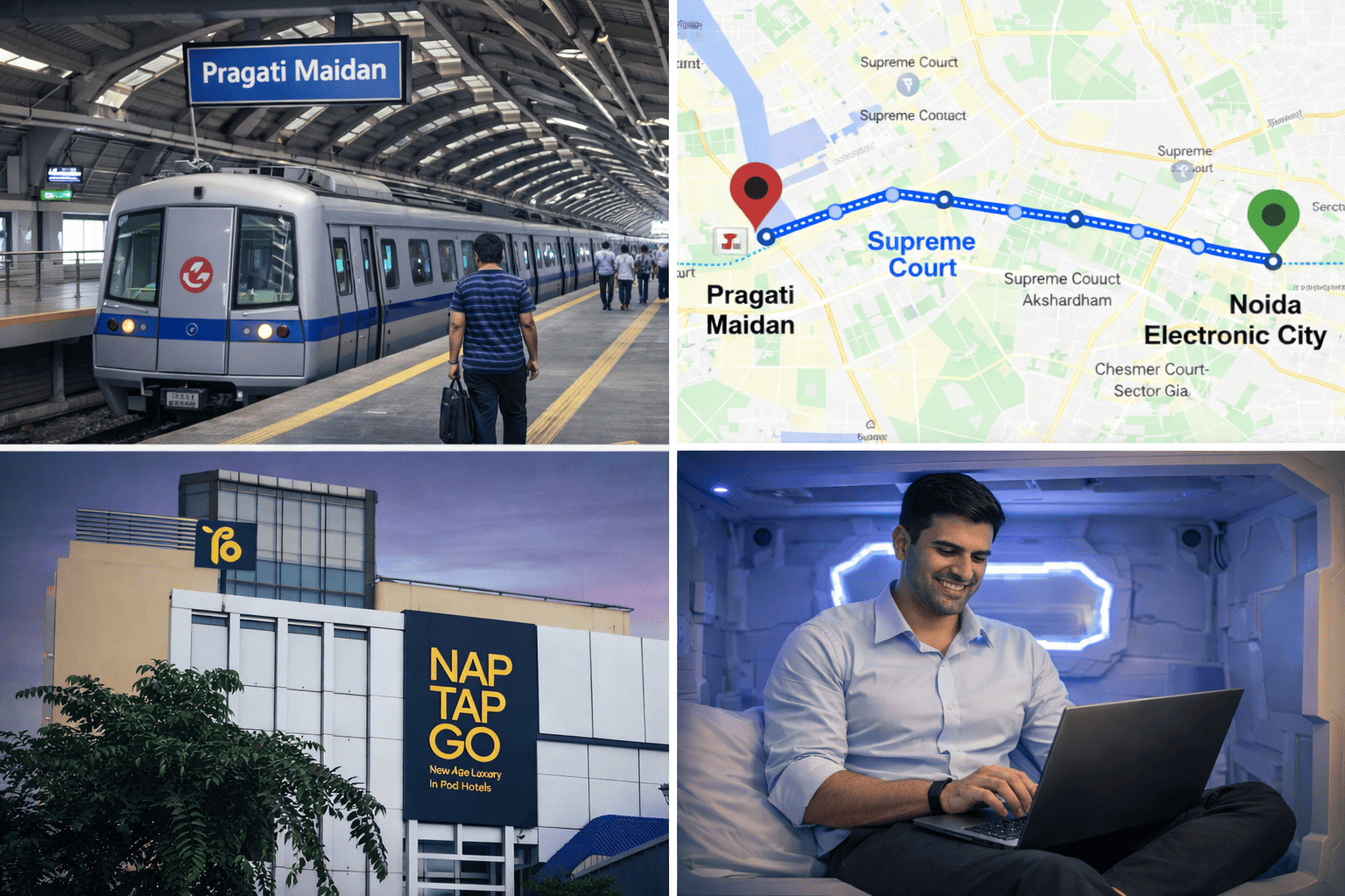 hotel near Supreme Court metro station